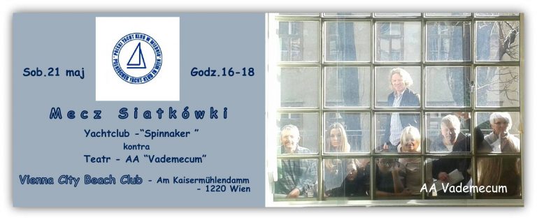 21 maja gramy mecz siatkówki plażowej ( godz. 16-18 ), potem grillujemy