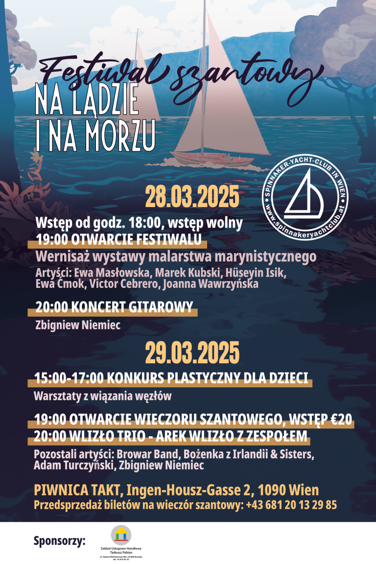Festiwal Szantowy Yachtclubu Spinnaker